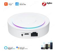 passerelle Hub Zigbee pour maison connectée,WiFi,pont filaire sans fil,Tuya Smart Life,fonctionne avec Apple HomeKit Alexa Google - Type Wired Hub