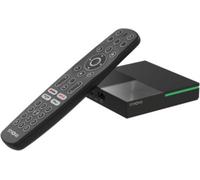 STRONG - Streaming Box Android TV 4K UHD - Leap-S3 Pro - Connexion WiFi 6 1200 Mbps - Chromecast Built-in - Compatible Assistant Vocal Google - Dolby Atmos & Dolby Vision - Facile à Installer - Noir
