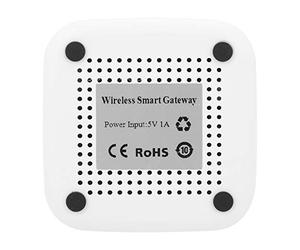 Passerelle sans fil ZigBee, passerelle de passerelle intelligente sans fil passerelle universelle ABS alimenté par USB pour immeuble d'appartements pour petite maison