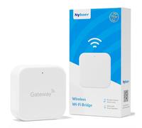 Passerelle Wi-Fi contrôle à distance Smart Empreinte digitale Serrure de porte avec application TT Lock, passerelle Smart Hub compatible avec Alexa Voice Control Assemblages Nyboer