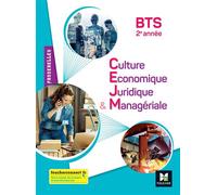 Passerelles - Culture économique juridique et managériale (CEJM) - BTS 2e année - Éd. 2022 - Grégoire Arnaud - Foucher - broché - Scolaire / Universitaire