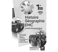Passerelles - HISTOIRE-GEOGRAPHIE-EMC 1re Bac Pro - Ed. 2020 - Guide pédagogique - Annie Couderc - Foucher - broché - Scolaire / Universitaire