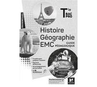Passerelles - HISTOIRE-GÉOGRAPHIE-EMC - Tle Bac Pro - Éd. 2021 - Guide pédagogique - Annie Couderc - Foucher - broché - Scolaire / Universitaire