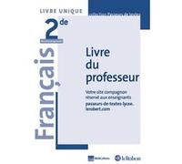 Passeurs de textes 2nde livre du professeur Collectif (Auteur), Marina Ferdeghini-Varejka (Auteur), Paola Niggi (Auteur)