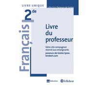 Passeurs de textes 2nde livre du professeur - Collectif - Le Robert - broché - Scolaire / Universitaire