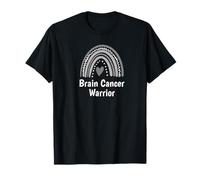 Passez au Gris en mai : Brain Cancer Warrior Rainbow T-Shirt