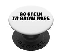 Passez au Vert pour cultiver l'espoir - Choisissez Les Verts ~ PopSockets PopGrip Adhésif