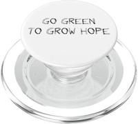Passez au Vert pour cultiver l'espoir - Choisissez Les Verts ~ PopSockets PopGrip pour MagSafe