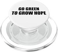 Passez au Vert pour cultiver l'espoir - Choisissez Les Verts ~ PopSockets PopGrip pour MagSafe