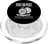 Passez du Temps en Toute Sagesse : Vous ne Les récupérerez jamais PopSockets PopGrip pour MagSafe