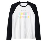 Passez Un bel été et amusez-Vous Bien Manche Raglan