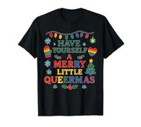 Passez Un Joyeux Petit Noël Amusant à Queermas | LGBTQ T-Shirt
