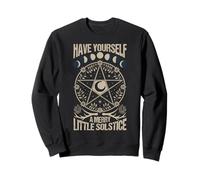 Passez Un Joyeux Petit Solstice et de joyeuses fêtes de Noël Sweatshirt
