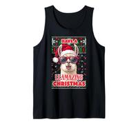 Passez Un Noël Incroyable - Lama Santa, Alpaga Festif Débardeur
