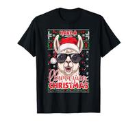 Passez Un Noël Incroyable - Lama Santa, Alpaga Festif T-Shirt
