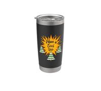 Passez une bonne année, joyeux solstice d'hiver, Noël Gobelet isotherme en acier inoxydable double paroi