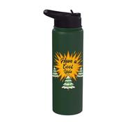 Passez une bonne année, joyeux solstice d'hiver, Noël Stainless Steel Insulated Water Bottle