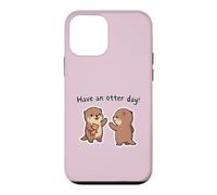 Passez Une journée avec Les loutres Cute Kawaii High Five Coque pour iPhone 12 Mini