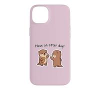 Passez Une journée avec Les loutres Cute Kawaii High Five Coque pour iPhone 14 Plus