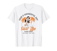 Passez une merveilleuse journée (déclaration positive et graphique de plage) T-Shirt