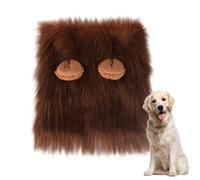 PASSI Costume crinière pour chien, costume de crinière de chat, coiffe confortable pour chien, costume de crinière pour cosplay, séances photo de vacances, événements de fête