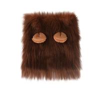 PASSI Costume de crinière pour chien lavable - Perruque réaliste avec oreilles en peluche, accessoire pour chien, accessoire pour chien, coiffe confortable pour chien parfait pour les fêtes
