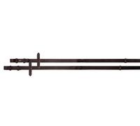 Passier Rênes-sangles à boutonner avec 5 arrêtoirs en cuir et curseurs de martingale Poney