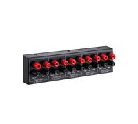 Passif 1 In-4 OUT Amplificateur Audio/Haut-Parleur Signal Splitter Box Distributeur Audio Switcher