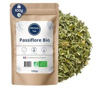 Passiflore Bio en Vrac - Herboristerie et Tisane Relaxante - Passiflora Edulis Sims - Aromatique - Agriculture Biologique - Sachet 100g (50 Tasses)