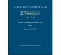 Passion According To St. Mark (1778)