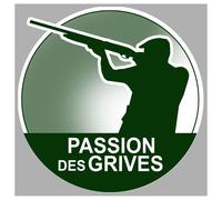 Passion Chasse Des Grives - 5cm - Sticker/Autocollant