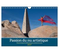 Passion du nu artistique (Calendrier mural 2027 DIN A4 vertical), CALVENDO calendrier mensuel: Photos érotiques de différents beaux endroits du monde