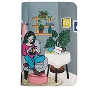 KnitPro K12842 Étui à Aiguilles, Kunststoff, La Passion, 16x24,5x2cm