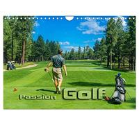 Passion Golf (Wandkalender 2026 DIN A4 quer), CALVENDO Monatskalender: Stimmungsvolle Impressionen aus der Welt des Golfsports
