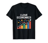 Passion Graph pour Les passionnés d'économie T-Shirt Graphique avec Valeur