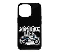 Passion Minibike et Pit Bike pour Pilotes et Fans Coque pour iPhone 13 Pro