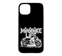 Passion Minibike et Pit Bike pour Pilotes et Fans Coque pour iPhone 15 Plus