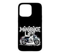 Passion Minibike et Pit Bike pour Pilotes et Fans Coque pour iPhone 15 Pro Max