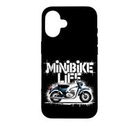 Passion Minibike et Pit Bike pour Pilotes et Fans Coque pour iPhone 16