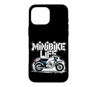 Passion Minibike et Pit Bike pour Pilotes et Fans Coque pour iPhone 16 Pro Max