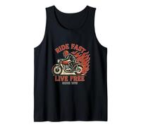 Passion Moto - Vitesse et liberté Débardeur