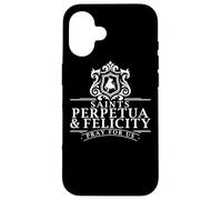 Passion of Perpetua et Felicity Gifts Saints pour Femme Coque pour iPhone 16