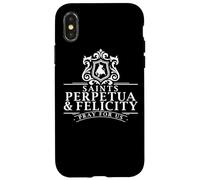 Passion of Perpetua et Felicity Gifts Saints pour Femme Coque pour iPhone X/XS