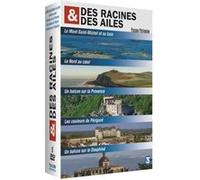 Des racines et des ailes - Passion Patrimoine : Le Mont-Saint-Michel et sa baie / Le Nord au coeur / Les couleurs du Périgord / Un balcon sur le Dauphiné - Coffret 5 DVD