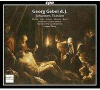 Gebel II : Passion Selon Saint Jean. Mields, Voss, Kobow, Mertens, Bluth, Rémy.