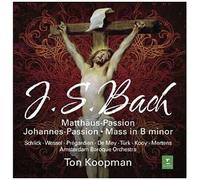 Ton Koopman – La Passione secondo Matteo / La Passione secondo Giovanni / Messa in Si Minore – 7 CD