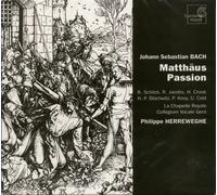 Herreweghe, Philippe - Bach - Passion selon Saint Matthieu ( intégrale 3 CD )