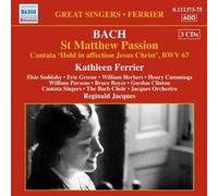 Passion Selon Saint Matthieu Bwv 244, Cantate Bwv 67