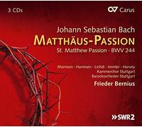 J.S. Bach / Morrison – Passion Selon St Matthieu BWV 244 – CD – Carus