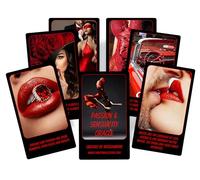 Passion & Sensualité Oracle - Messages d'amour rouges. Oracle Cards Deck